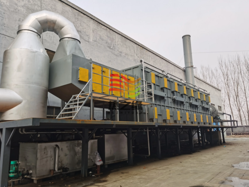 涂装废气处理设备电表监测点位