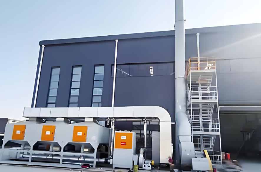 郑州古怪猴子试玩官网入口科技催化燃烧设备生产车间