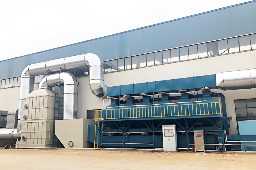 郑州古怪猴子试玩官网入口科技RCO催化燃烧设备安装案例