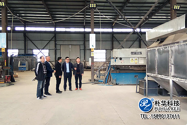 洛阳商会会长一行参观厂区