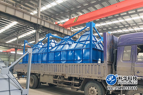 圣莱特耐材厂分式布袋除尘发货